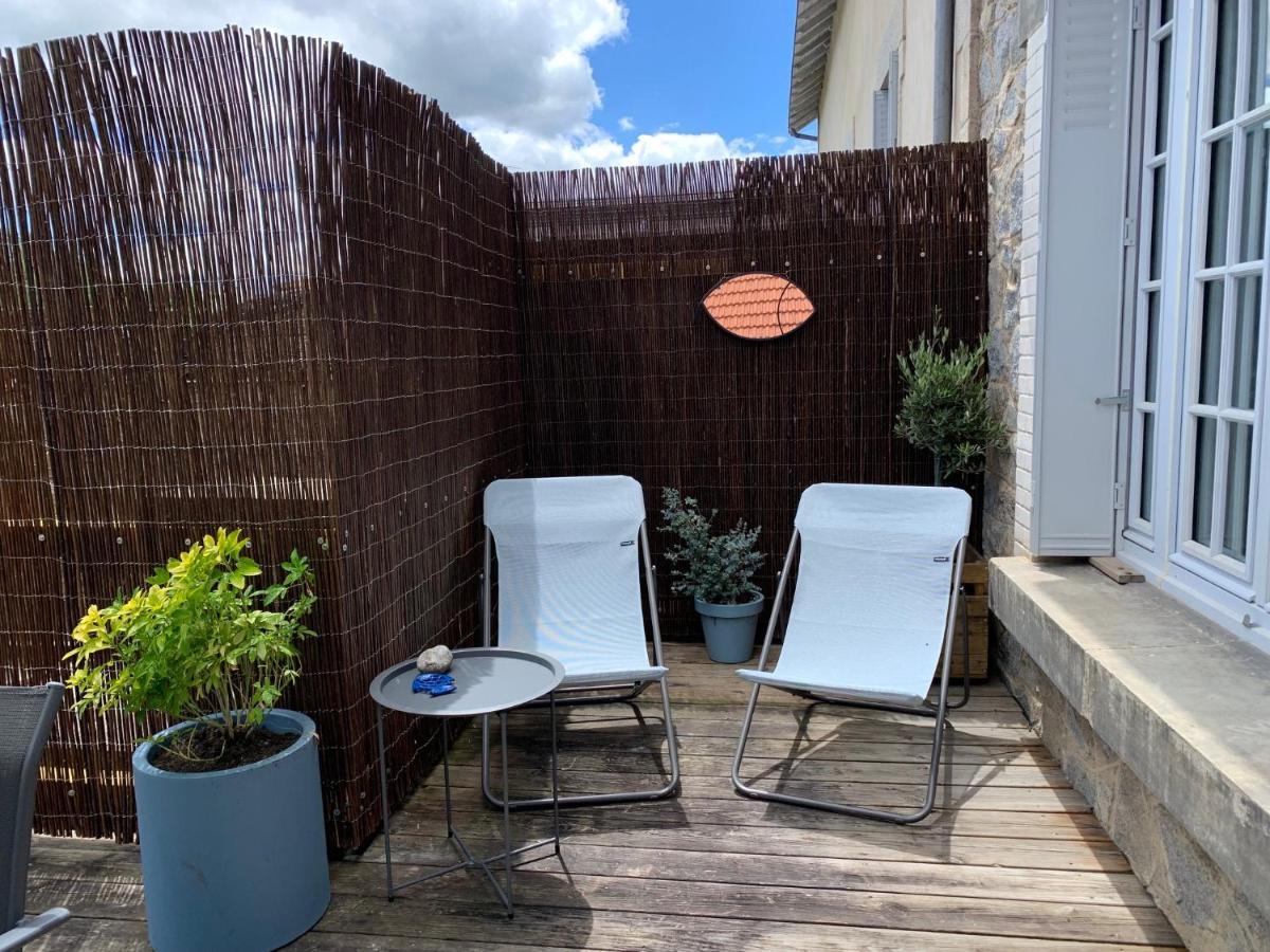 Апартаменты La Terrasse De Compostelle T3 Chic, Charme, Cosy Сен-Леонар-де-Нобла Экстерьер фото